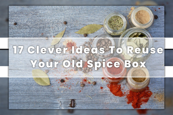 17 Clever Ideas To Reuse Your Old Spice Box