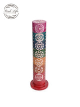 Round Colorful Marble Incense Holder: Enhance Your Space with Elegance and Aroma